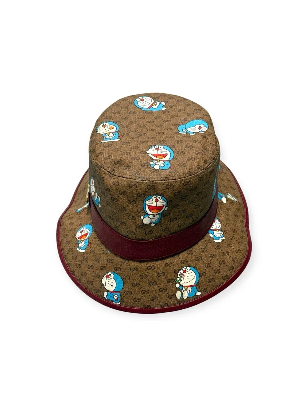 Authentic Gucci Doraemon Collaboration Bucket Hat Limited Edition Size XL